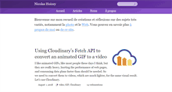 Desktop Screenshot of nicolas-hoizey.com